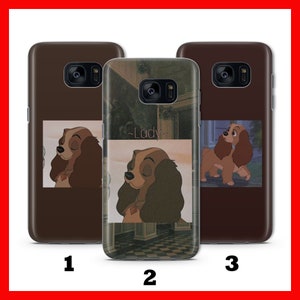 Lady And The Tramp 4 Phone Case Cover For Samsung Galaxy S5 S6 S7 S8 S9 EdGE PLuS LtE NEO Disney Cartoon Dog Dogs Cute Love Story
