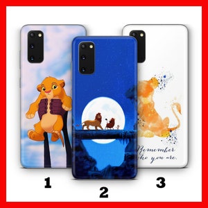 LiON KiNG 2 Phone Case Cover For Samsung Galaxy S20 S21 S22 S23 S24 FE S25 Plus Ultra Disney Cartoon Simba Timon Pumba Scar Zazoo Mufasa
