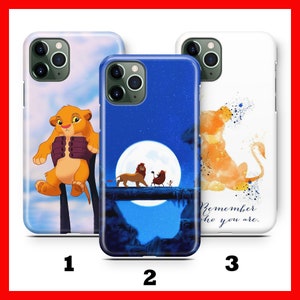 LiON KiNG 2 Phone Case Cover For Apple iPHONE 11 12 13 14 15 16 Plus PRO MiNI MAX Disney Cartoon Simba Timon Pumba Scar Zazoo Mufasa