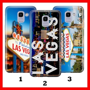Las Vegas 1 Telefon Fall Abdeckung für Samsung Galaxy A3 A5 A6 A7 A8 J3 J5 J6 J7 USA Vereinigten Staaten von Amerika Nevada State Sin City Glücksspiel