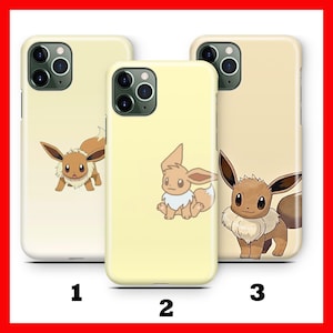 Eevee 3 Phone Case Cover For Apple iPHONE 11 12 13 14 15 16 Plus PRO MiNI MAX Cartoon Character Hero From Ball Fight Figure Hero Animal