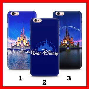 DISNEYLAND 3 Apple iPHONE 5 SE 2020 2022 6 7 8 Xs XR MaX PLuS Custodia per telefono ispirata al cartone animato Disney Castle Wonderland Happy Place Fun