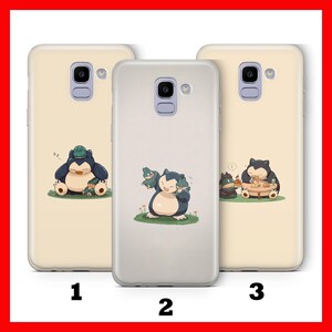 Snorlax 1 Telefoon Case Cover Voor Samsung Galaxy A3 A5 A6 A7 A8 J3 J5 J6 J7 Modellen stripfiguur Hero Van Ball Fight Figuur Hero