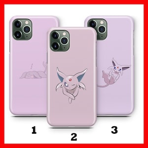 Espeon 1 Phone Case Cover For Apple iPHONE 11 12 13 14 15 16 Plus PRO MiNI MAX Cartoon Character Hero From Ball Fight Figure Hero Animal