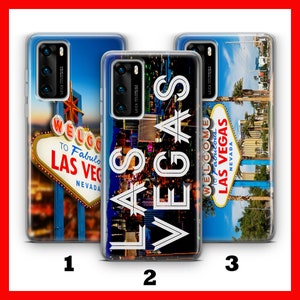 Las Vegas 1 HUAWEi P9 P10 P20 P30 P40 LiTE Pro PLuS LG G5 G6 Coque de portable Etats-Unis Etats-Unis d'Amérique Nevada State Sin City Jeux