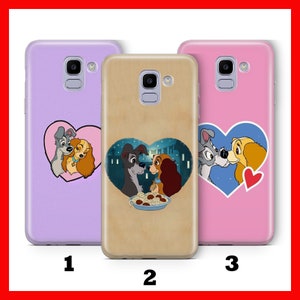 Lady And The Tramp 2 Phone Case Cover For Samsung Galaxy A3 A5 A6 A7 A8 J3 J5 J6 J7 Disney Cartoon Dog Dogs Cute Love Story