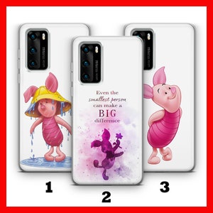 Funda para teléfono PiGLET 1 HUAWEi P9 P10 P20 P30 P40 LiTE PRO PLuS LG G5 G6 inspirada en la caricatura de Disney Winnie The Pooh Tigger Piggy Pig Oink