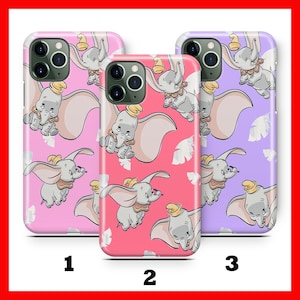 Custodia per telefono DUMBO 4 per Apple iPHONE 11 12 13 14 15 16 Plus PRO MiNI MAX Disney Cartoon Castle Big Ear Elephant From Circus Cute