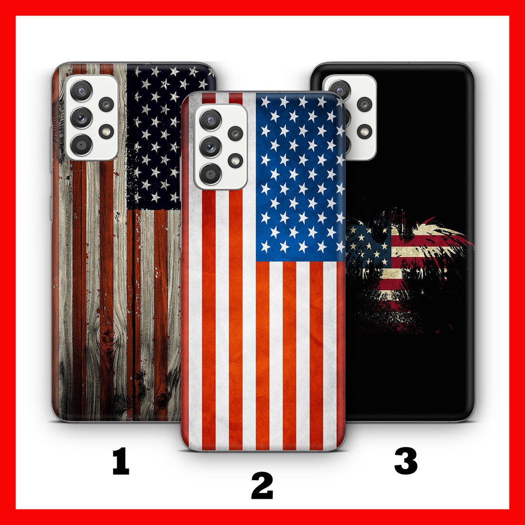 USA Flag 1 Phone Case Cover for Samsung A12 A32 A52 A72 A30 A31 A50 A51