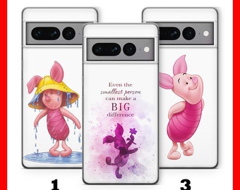 PiGLET 1 Phone Case For Google Pixel 6 6A 7 7A 8 8A 9 9A 10 Pro XL Disney Cartoon Winnie The Pooh Tigger Piggy Pig Oink
