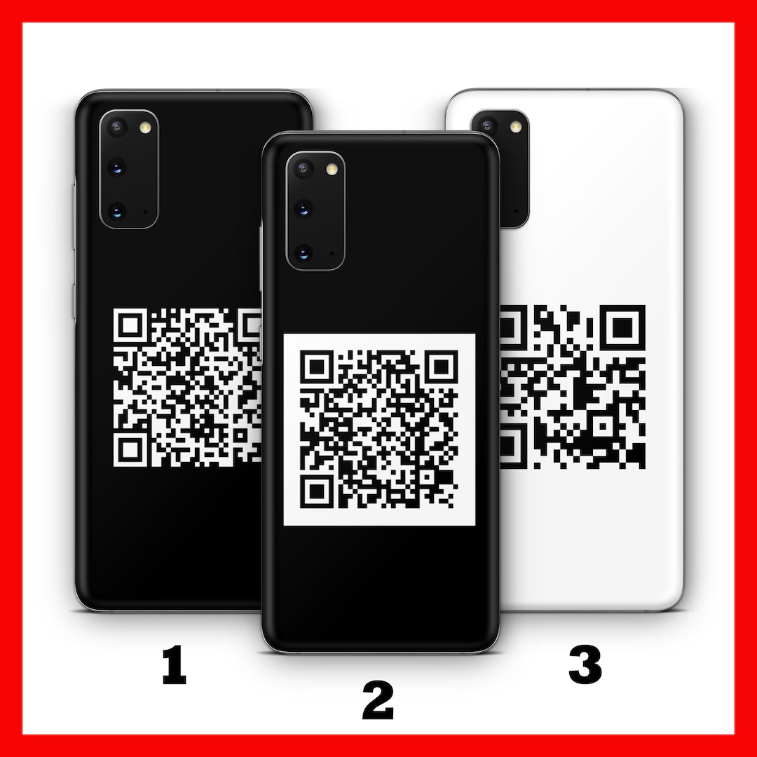 QR Code Your Personal Info SAMSUNG Galaxy S20 S21 FE S22 S23 Etsy