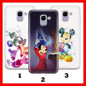 Custodia per telefono Mickey Mouse 5 per Samsung Galaxy A3 A5 A6 A7 A8 J3 J5 J6 J7 Disney Cartoon Castle Minnie Mouse Classic Mice