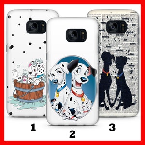 101 DALMATiANS 3 Phone Case Cover For Samsung Galaxy S5 S6 S7 S8 S9 EDGE PLuS LtE NEO Disney Cartoon Dogs Spots Paws Cruella de Vil
