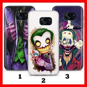 JOKER 1 Telefoon Case Cover Voor Samsung Galaxy S5 S6 S7 S8 S9 Edge PLuS LtE NEO Crazy Funny Scary Stripfiguur Speelkaarten Mystery Box