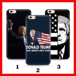 TRUMP 2 Apple iPHONE 5 SE 2020 2022 6 7 8 Xs Xr MaX PLuS Custodia per telefono USA Presidente degli Stati Uniti d'America Donald Trump Great Again