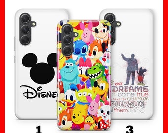 DISNEYLAND 5 Phone Case Cover For Samsung A14 A15 A16 A17 A25 A26 A33 A34 A35 A36 A53 A54 A55 A56 A72 A73 + More Models Disney Cartoon Park