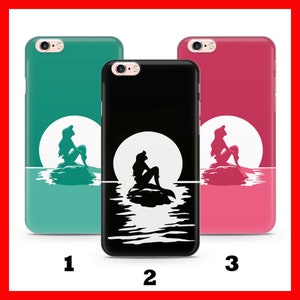 LITTLE MERMAiD 1 Custodia per Apple iPHONE 5 SE 2020 2022 6 7 8 Xs XR MaX PLuS ispirata al cartone animato Disney Sea World Under Sea Sebastian