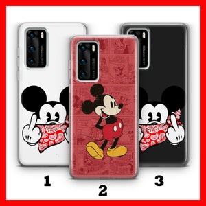 Custodia per telefono MICKEY MOUSE 8 HUAWEI P9 P10 P20 P30 P40 LiTE PRO PLuS LG G5 G6 ispirata al castello dei cartoni animati Disney Minnie Mouse Classic Mice