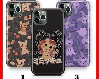Mimikyu 1 Phone Case Cover For Apple iPHONE 11 12 13 14 15 16 Plus PRO MiNI MAX Cartoon Character Hero From Ball Fight Figure Hero Animal