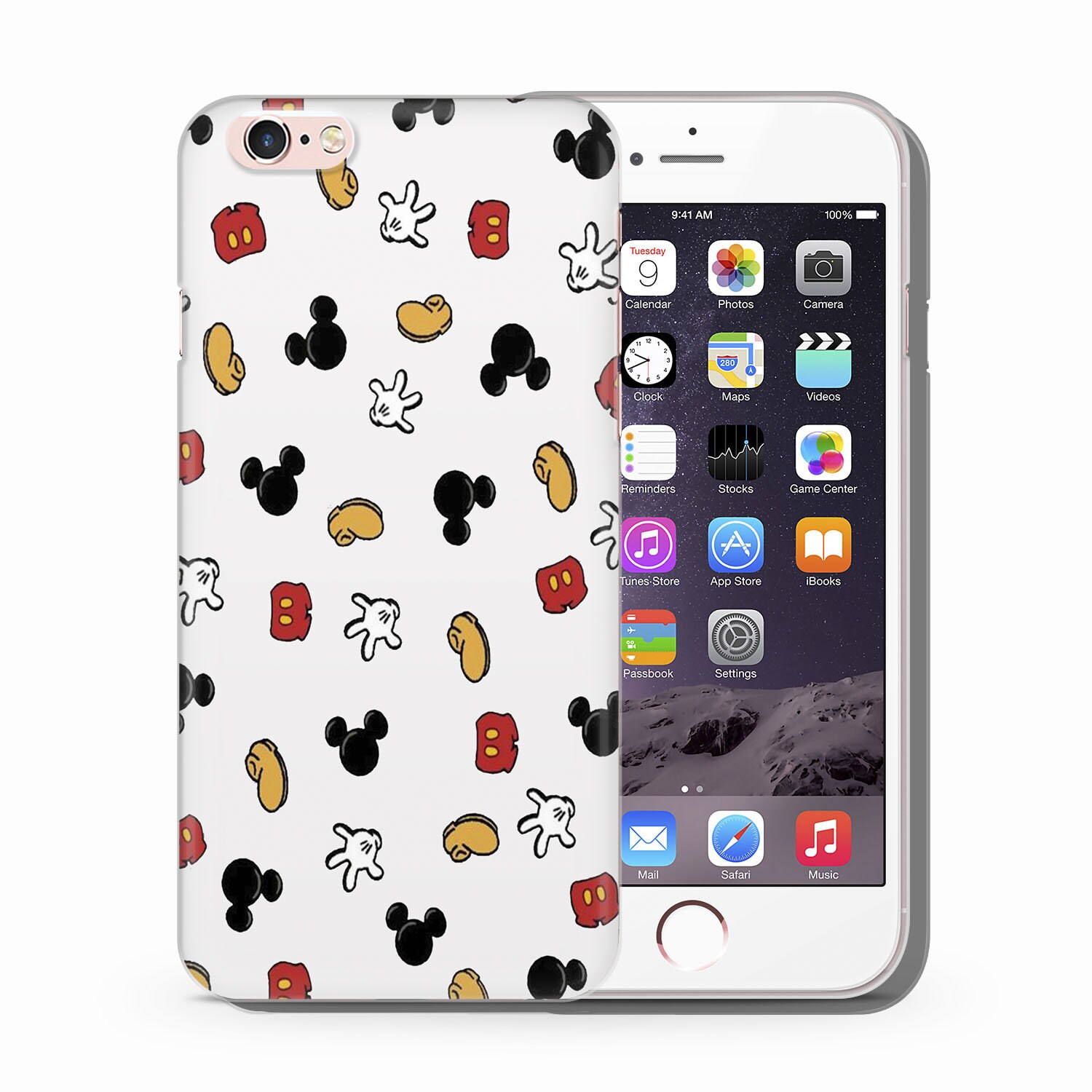 Mickey MOUSE 2 Apple iPhone 5 SE 2020 2022 6 7 8 Xs XR Max Plus