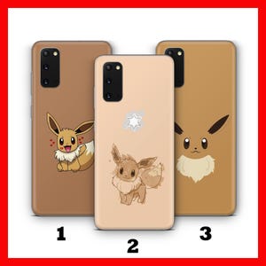 Eevee 2 Telefoon Case Cover Voor Samsung Galaxy S20 S21 S22 S23 S24 FE S25 Plus Ultra Modellen stripfiguur uit Ball Fight Hero