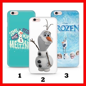 FROZEN 3 Apple iPHONE 5 SE 2020 2022 6 7 8 Xs XR MaX PLuS Phone Case Cover inspired by Disney Cartoon Anna Elsa Olaf Princess Snowman Sven