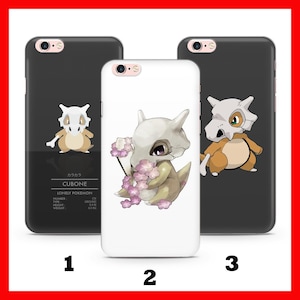Cubone 2 Telefoon Case Cover Voor Apple iPHONE 5 SE 2020 2022 6 7 8 Xs XR MaX Plus Modellen stripfiguur held van Ball Fight Hero