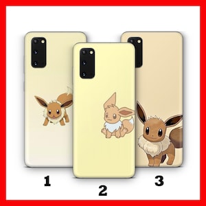 Eevee 3 Phone Case Cover For Samsung Galaxy S20 S21 S22 S23 S24 FE S25 Plus Ultra Models  Cartoon Character From Ball Fight Hero