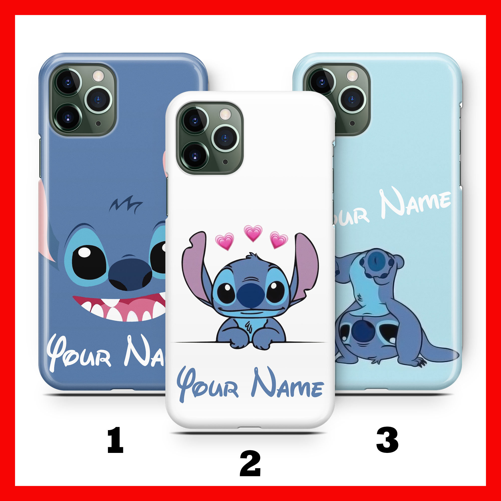 Desertcart Lilo Stitch Phone Case Lilo And Stitch Personalised Phone Case  For Apple IPhone 11 12