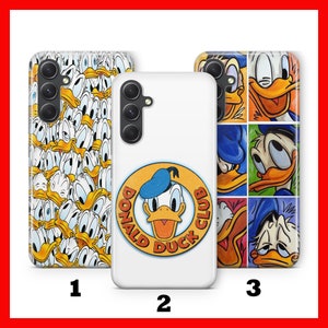 Custodia per telefono DONALD DUCK 3 per Samsung A13 A14 A15 A16 A25 A26 A33 A34 A35 A36 A53 A54 A55 A56 A72 A73 + altri modelli Disney Paperina