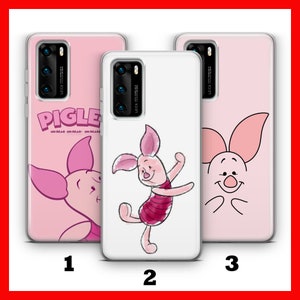 Funda para teléfono PiGLET 2 HUAWEi P9 P10 P20 P30 P40 LiTE PRO PLuS LG G5 G6 inspirada en la caricatura de Disney Winnie The Pooh Tigger Piggy Pig Oink