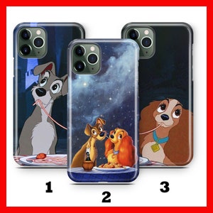 Lady And The Tramp 5 Phone Case Cover For Apple iPHONE 11 12 13 14 15 16 Plus PRO MiNI MAX Disney Cartoon Dog Dogs Cute Love Story