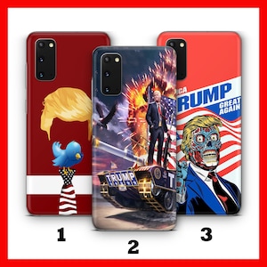 Custodia per telefono TRuMP 3 per Samsung Galaxy S20 S21 S22 S23 S24 FE S25 Plus Ultra USA Presidente degli Stati Uniti America Donald Great Again