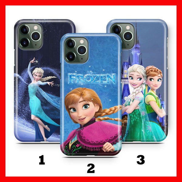 FROZEN 2 Apple iPHONE 11 12 13 14 15 Plus PRO MiNI MAX Phone Case Cover Disney Cartoon Anna Elsa Olaf Princess Snowman Sven Ice Queen Cute