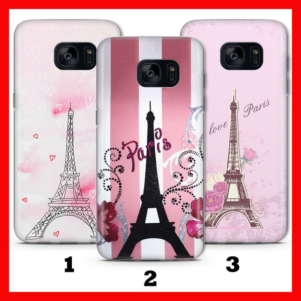 PARiS 2 Phone Case Cover For Samsung Galaxy S5 S6 S7 S8 S9 EdGE PLuS LtE NEO France Paris City Of Love Romance Eiffel Tower French Amore