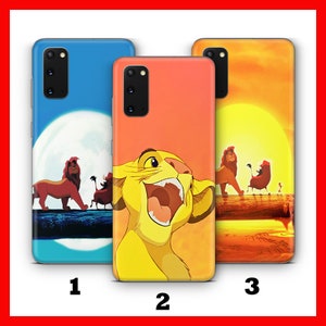LiON KiNG 4 Phone Case Cover For Samsung Galaxy S20 S21 S22 S23 S24 FE S25 Plus Ultra Disney Cartoon Simba Timon Pumba Scar Zazoo Mufasa