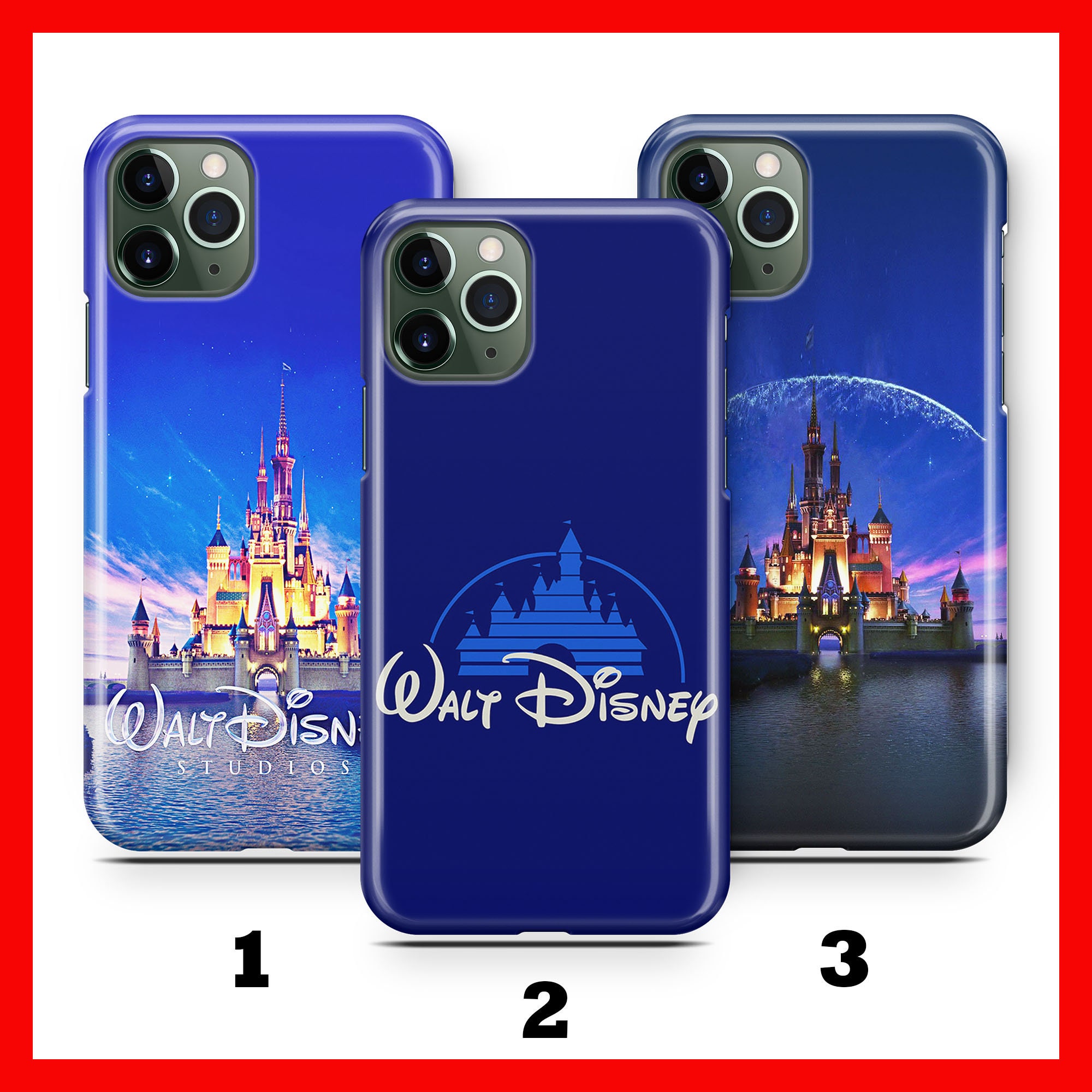 DISNEYLAND 3 Apple Iphone 11 12 13 14 Plus PRO Mini MAX Phone Etsy UK