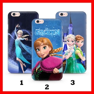 FROZEN 2 Apple iPHONE 5 SE 2020 2022 6 7 8 Xs XR MaX PLuS Phone Case Cover inspired by Disney Cartoon Anna Elsa Olaf Princess Snowman Sven
