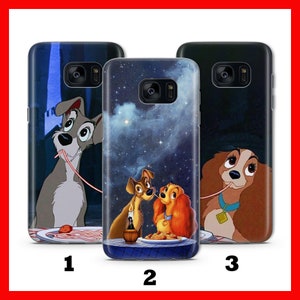 Lady And The Tramp 5 Phone Case Cover For Samsung Galaxy S5 S6 S7 S8 S9 EdGE PLuS LtE NEO Disney Cartoon Dog Dogs Cute Love Story