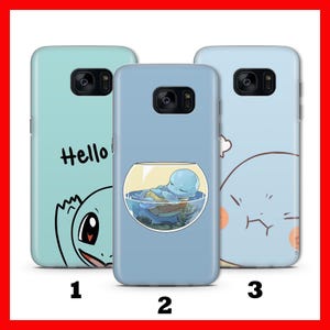 Squirtle 3 Telefoon Case Cover Voor Samsung Galaxy S5 S6 S7 S8 S9 Edge PLuS LtE NEO Modellen Stripfiguur Held van Ball Fight Hero