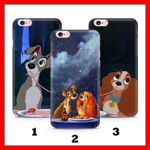 Lady And The Tramp 5 Apple iPHONE 5 SE 2020 2022 6 7 8 Xs XR MaX PLuS Phone Case Cover inspired by Disney Cartoon Dog Dogs Cute Love Story