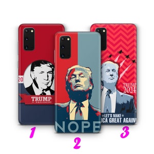 Custodia per telefono TRuMP 1 per Samsung Galaxy S20 S21 S22 S23 S24 FE S25 Plus Ultra USA Presidente degli Stati Uniti America Donald Great Again