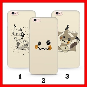 Mimikyu 2 Telefoon Case Cover Voor Apple iPHONE 5 SE 2020 2022 6 7 8 Xs XR MaX Plus Modellen stripfiguur held van Ball Fight Hero