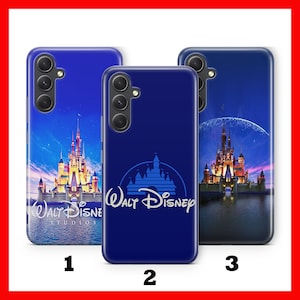 Custodia per telefono DISNEYLAND 3 per Samsung A13 A14 A15 A16 A25 A26 A33 A34 A35 A36 A53 A54 A55 A56 A72 A73 + altri modelli Disney Cartoon Park