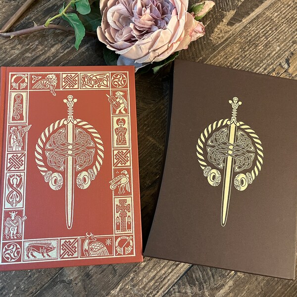 The Celts by Nora Chadwick. Gorgeous Folio Society illustrated history - Mystical Druids or  Licentious Pagans? Near-fine beautifully bound.