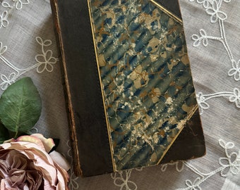 Bocetos poéticos de Scarborough en 1813: grabados coloreados a mano, edición limitada de Antiquarian.
