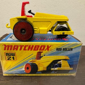Vintage Matchbox Superfast Rod Roller No. 21 - 1970s Lesney Diecast Toy