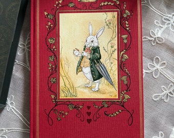 Alice in Wonderland by Lewis Carroll. New Limited Edition by Folio Society. Signed & Illustrated by Acclaimed Artist Charles van Sandwyk