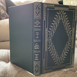 History of England from 1485 - 1685 by Thomas Babington Macauley. Tudors Henry VII to Charles II. Great Condition illustrated Folio Society