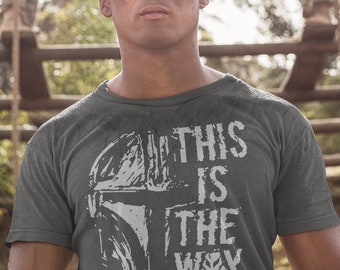 The Mandalorian T-Shirt – This is the Way Star Wars Tee